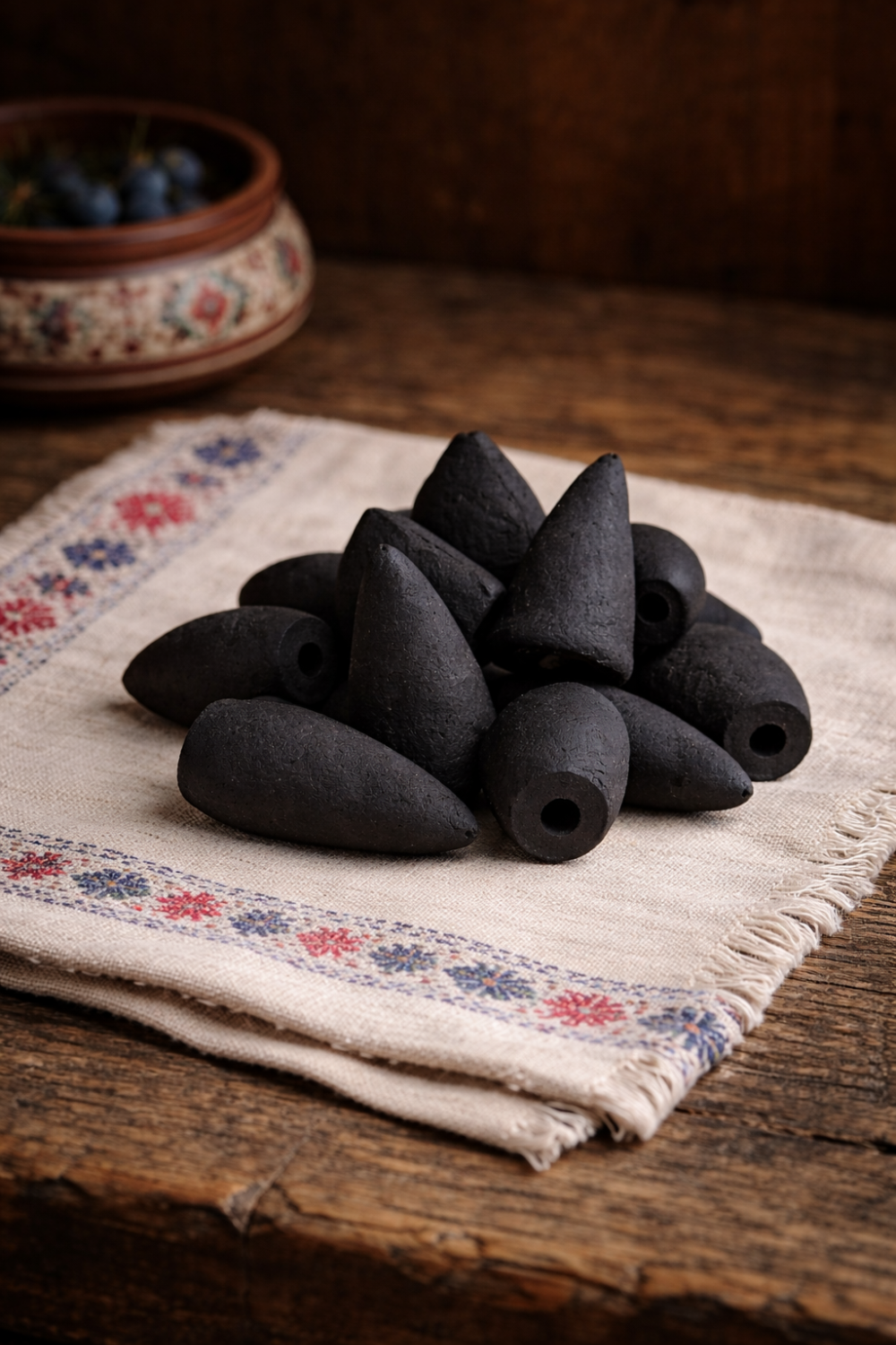 Dark Caramel Incense: Salted Caramel, Oud and Sandalwood