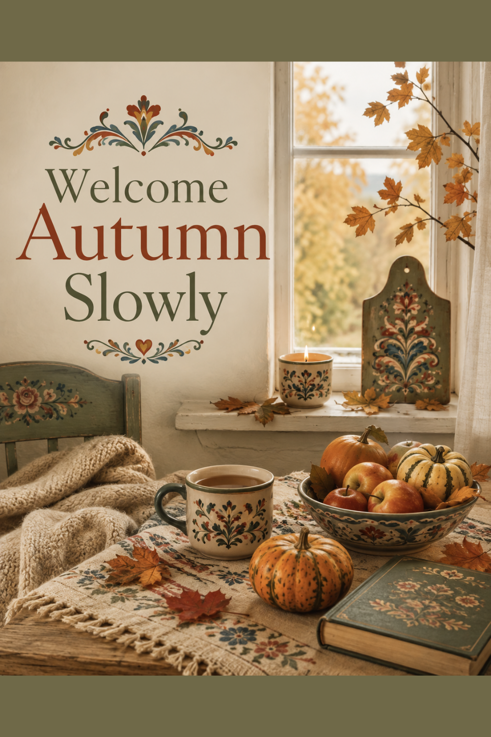 Welcome Autumn Slowly