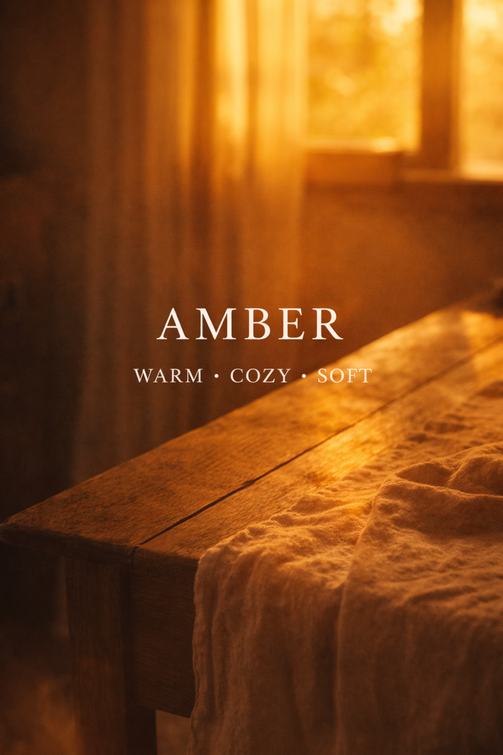 Amber Incense Warm Cozy Home Fragrance