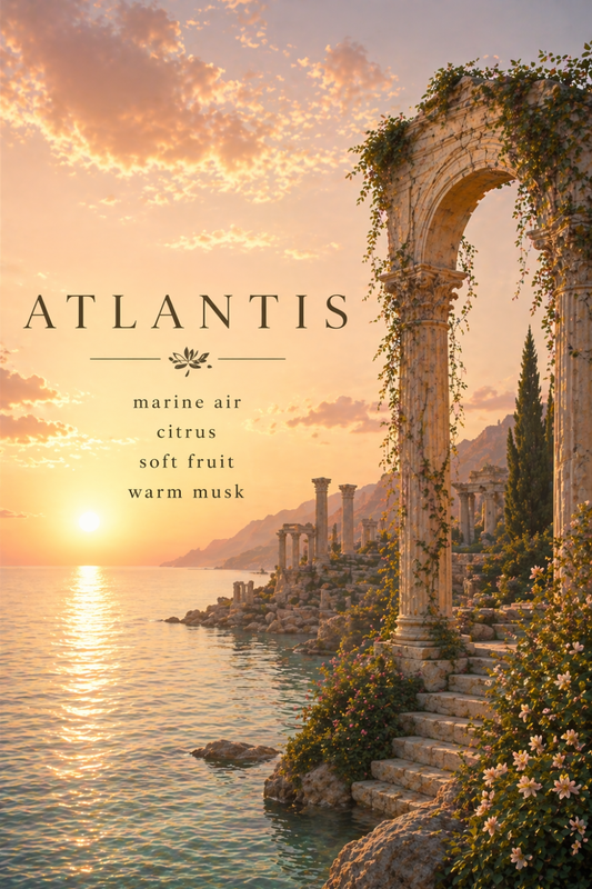 Atlantis Incense – Fresh Coastal Air with Soft Citrus and Warm Notes