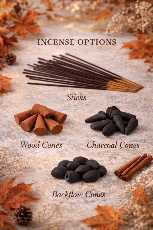 Black Violet Incense for Dark Cottagecore Autumn Rooms
