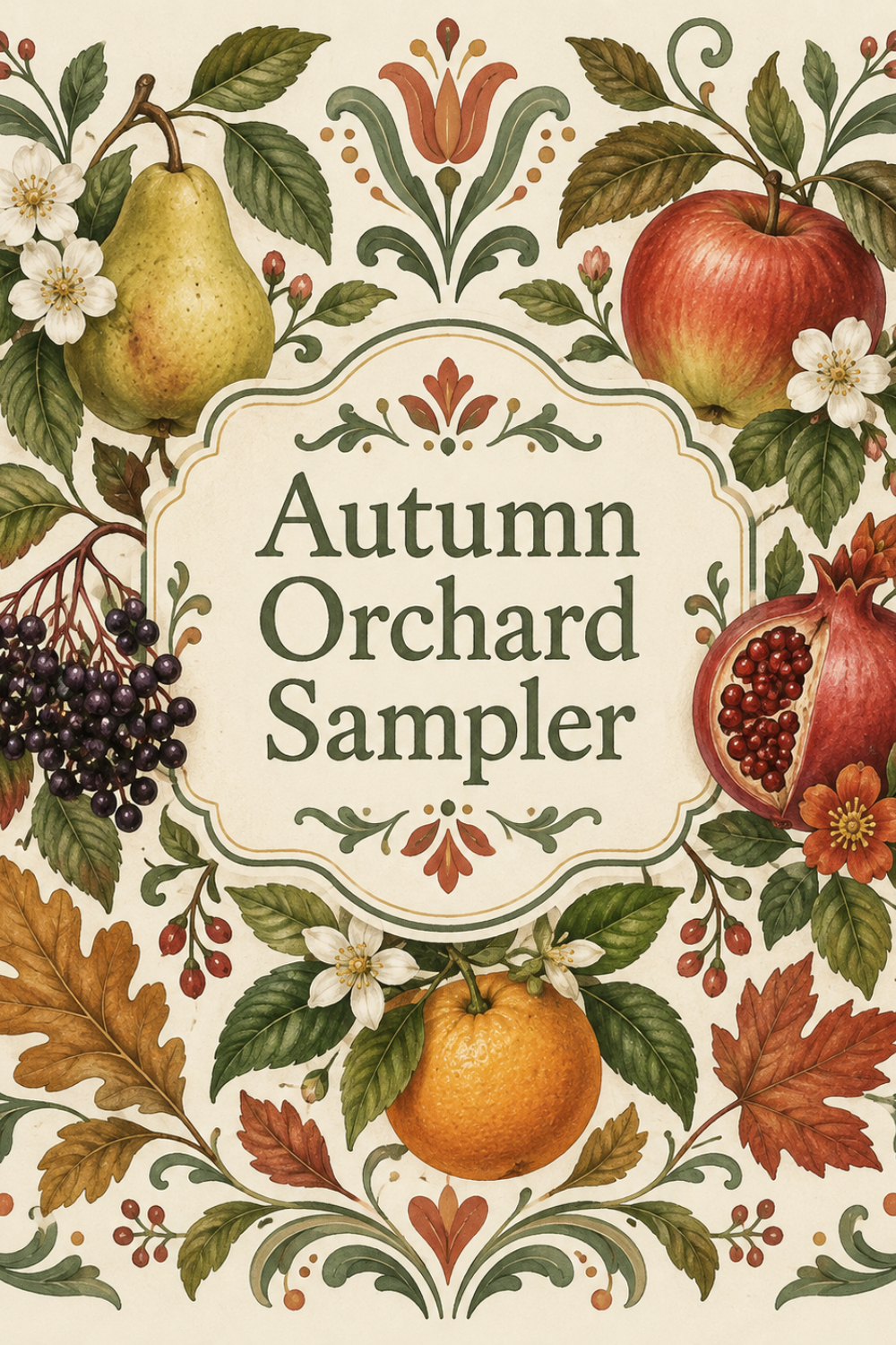 Autumn Orchard Incense Sampler | Fall Fruit Scents