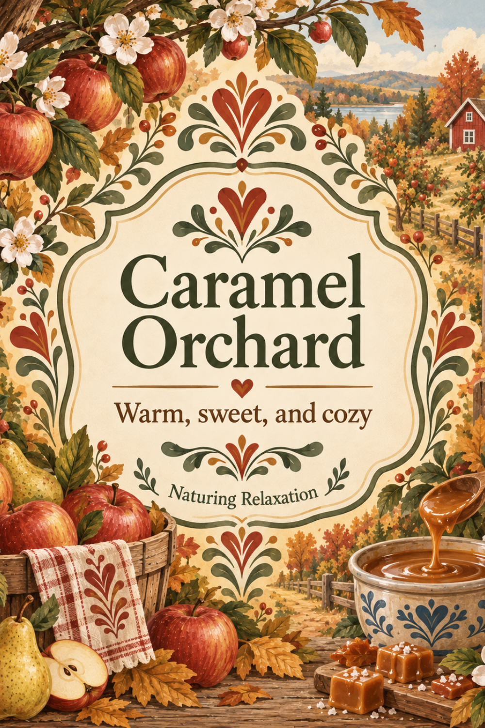 Caramel Orchard Incense | Apple & Caramel Fall Scent