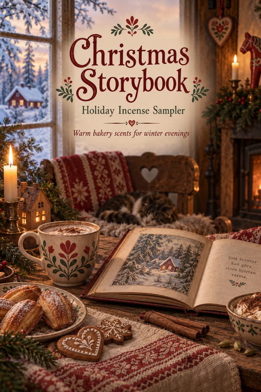 Christmas Storybook | Coffee, Cardamom & Holiday Pastry Incense