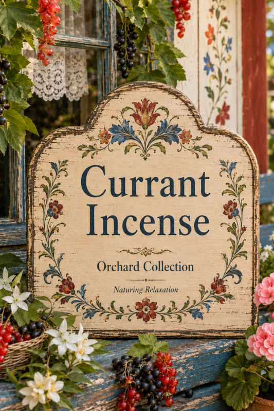 Currant Incense: Bright Fruity Floral Home Fragrance