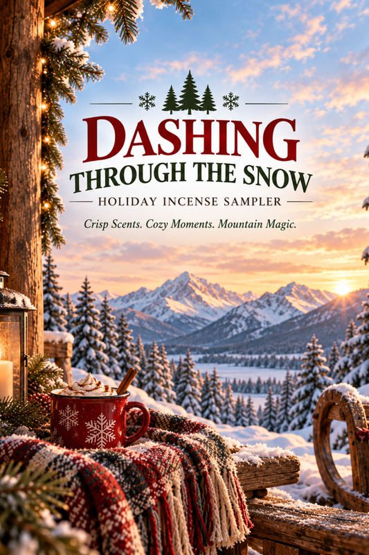 Dashing Through the Snow | Winter Woods & Spiced Apple Incense