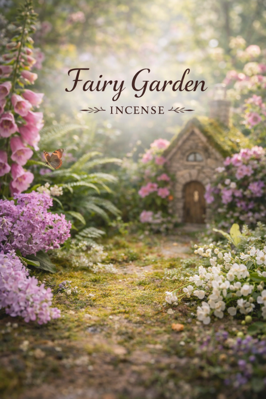Fairy Garden Incense – Soft Floral Spring Scent for a Fresh, Light Home