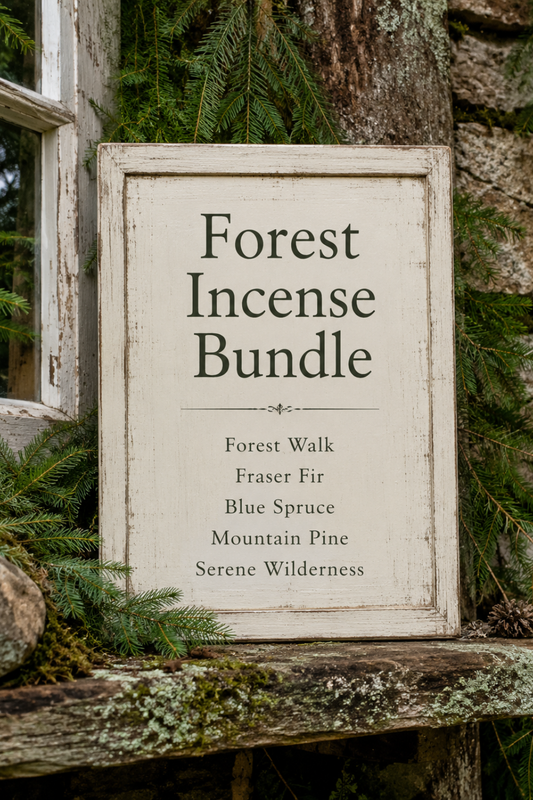 Forest Incense Bundle: Five Woodland Scents