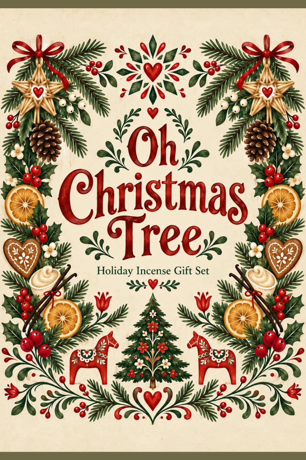 Oh Christmas Tree | Christmas Incense Gift Set