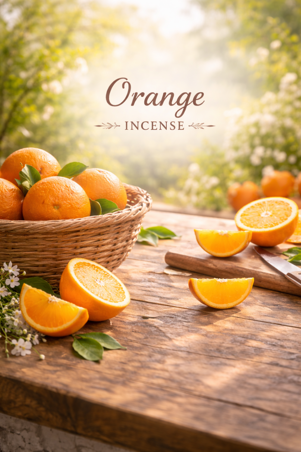 Orange Incense – Bright Citrus Scent for a Fresh, Cheerful Home