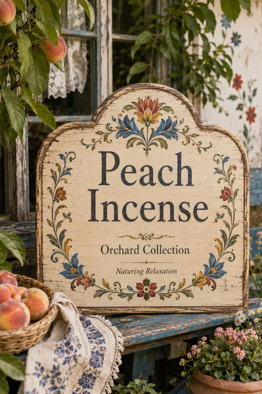 Peach Incense: Juicy Summer Home Fragrance