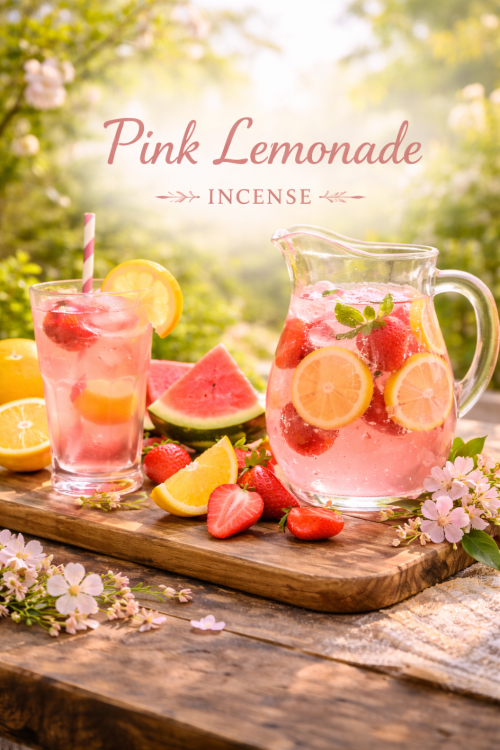 Pink Lemonade Incense – Bright Fruity Citrus Scent for a Fresh Summer Home