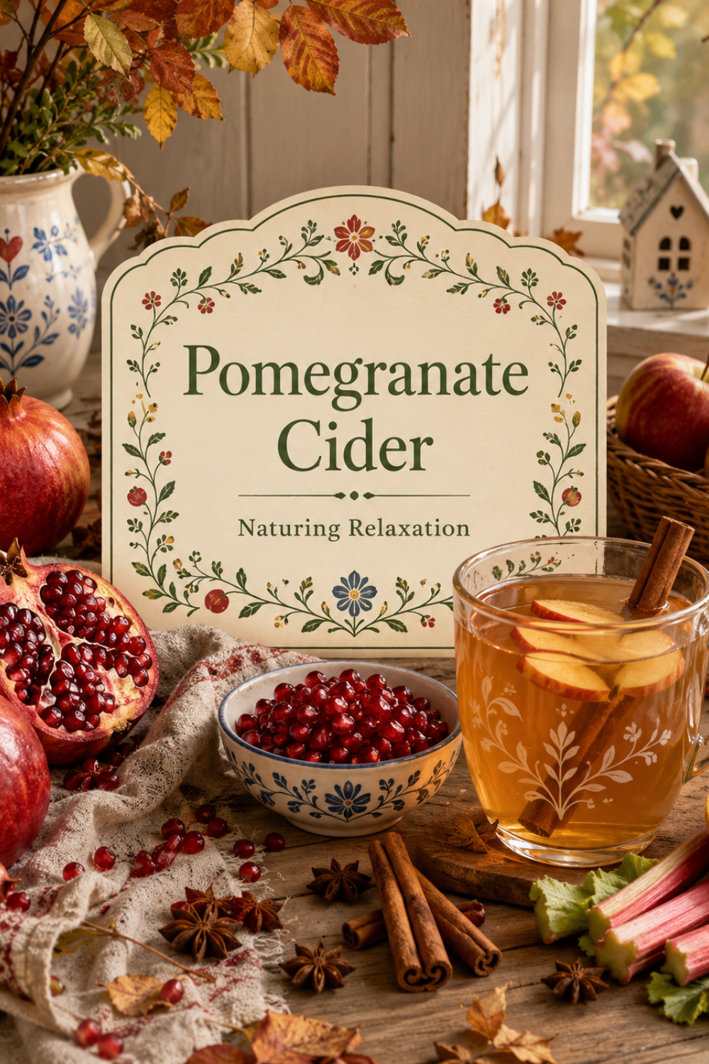 Pomegranate Cider Incense: Warm Fruity Autumn Scent