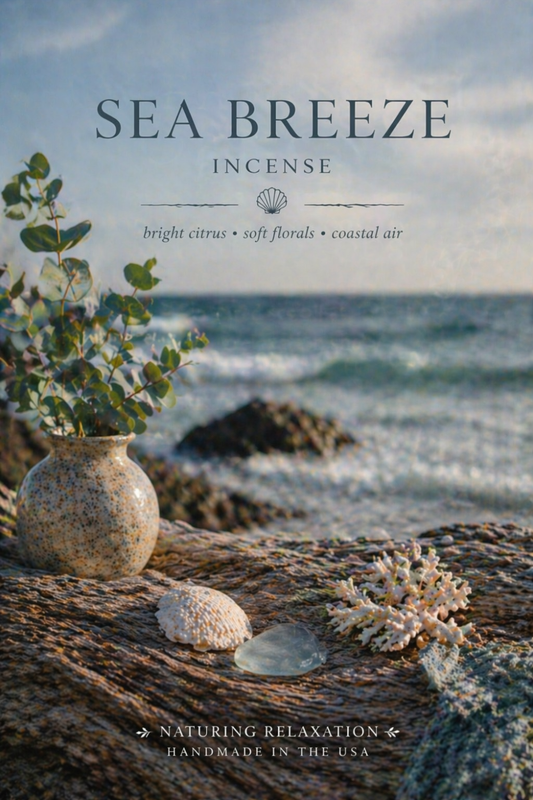 Sea Breeze Incense – Fresh Citrus and Soft Coastal Air