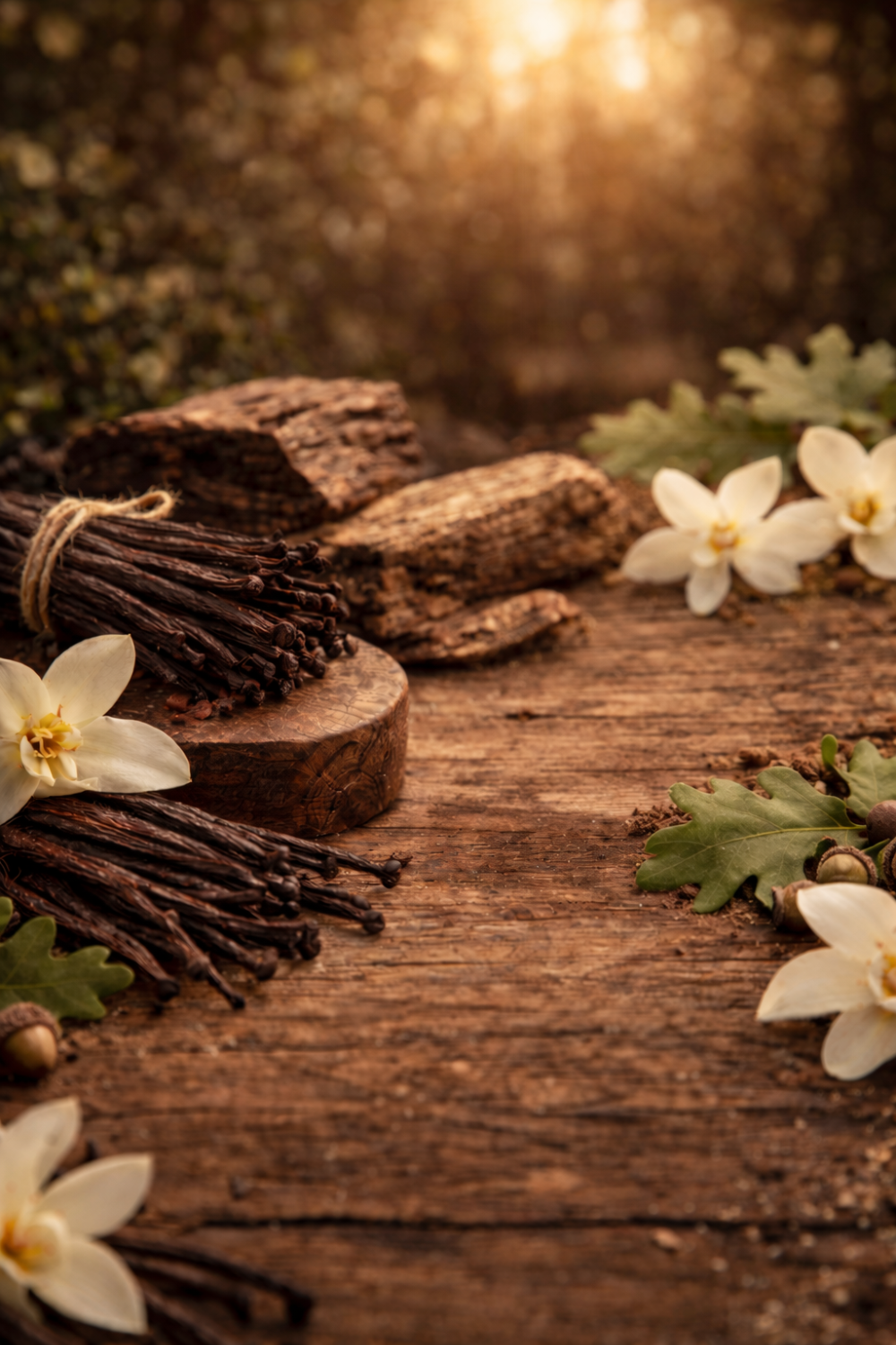 Vanilla Oak Incense – A Warm, Gentle Wood Scent