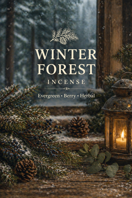 Winter Forest Incense Fresh Evergreen Woodland Home Scent